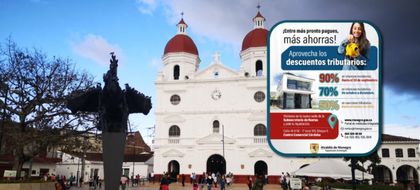 Imagen de ¡Aproveche! En Rionegro aplicarán 90 % de descuento en intereses de mora para el Predial, Industria y Comercio y Valorización